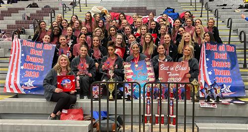 Rockwall HS Stingerettes Sweep the Competition at the American Dance Regionals Contest 